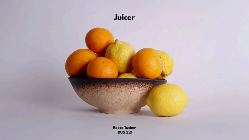 Juicer Product Redesign — Reece Tucker SCAD